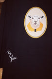 Sweat à capuche / Hoodie Noir Brodé Mouton Insolent